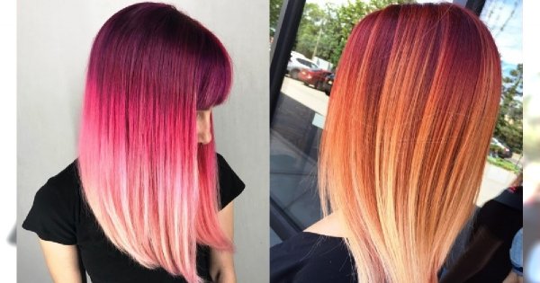 Nowe trendy w koloryzacji włosów 2019: TRÓJKOLOROWE OMBRE. Co powiecie na taki efekt?
