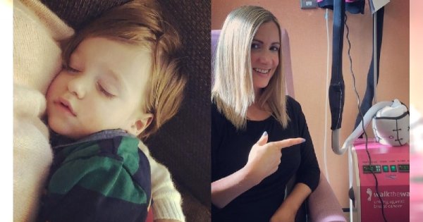 Ta umierająca mama pożegnała się z synkiem w poruszający sposób: "Szukaj mnie pośród gwiazd, tam właśnie mnie znajdziesz"