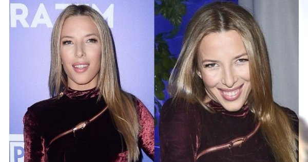 Wiosenna ramówka TVP: Ewa Chodakowska w opinającej welurowej sukience z suwaczkami prezentuje swoją figurę