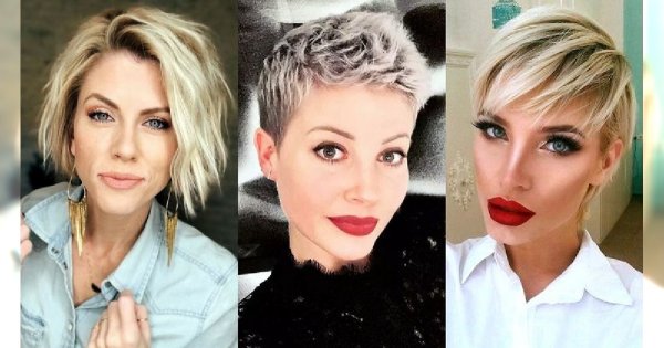 Krótkie fryzury dla kobiet o jasnych włosach - wiosenna galeria