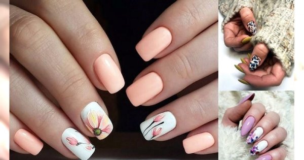 Wiosenne inspiracje na kwiecisty manicure - odsłony 2019