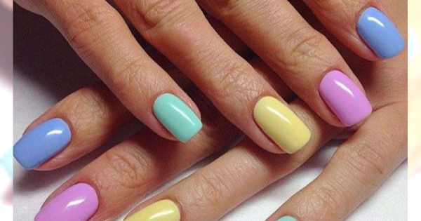 Najmodniejszy manicure na wiosnę 2019: Rainbow nails, czyli tęczowe paznokcie są hitem Instagrama!