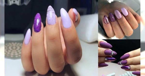 Fioletowy manicure ponownie na topie - 15 niebanalnych stylizacji