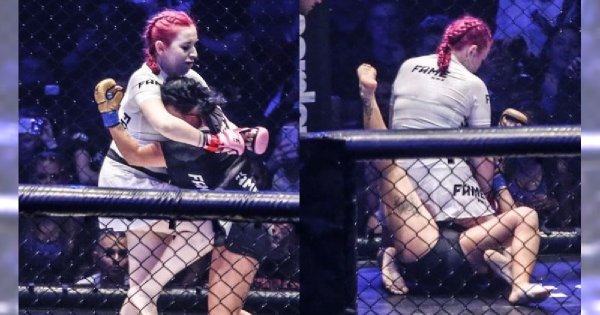 Marta Linkiewicz wygrała z Esmeraldą Godlewską w Fame MMA! "To było jak ubijanie wielkiego kotleta"