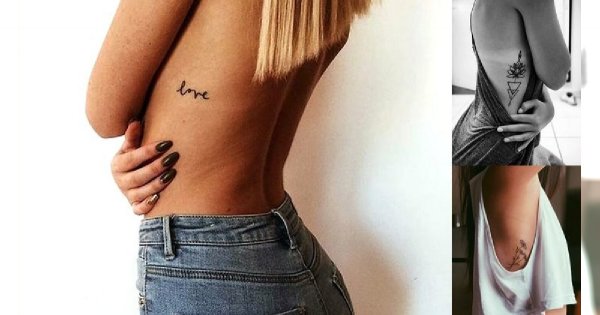 21 hipnotyzujących tatuaży w okolicy żeber dla dziewczyn