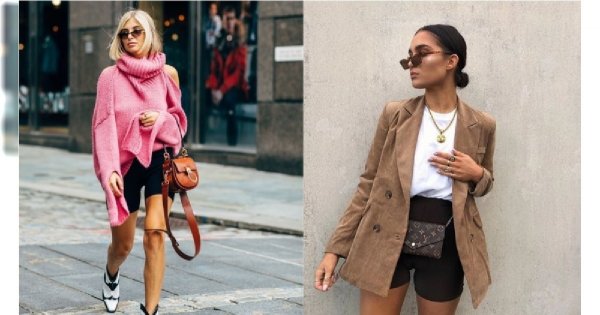 Cycling shorts - dziwny trend czy sposób na modną stylizację?