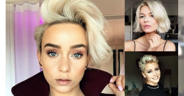 Krótkie fryzury dla blondynek - 25 inspirujących propozycji na udaną metamorfozę