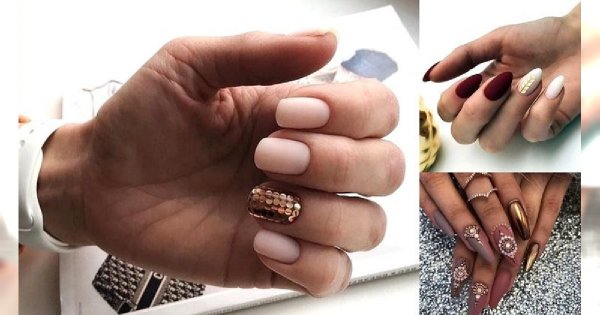20 stylowych propozycji na manicure ze złotymi zdobieniami [GALERIA]