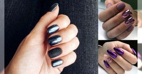 Metaliczny manicure - galeria unikatowych stylizacji paznokci