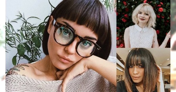 Fryzura bob z grzywką - 30 modnych i kobiecych cięć