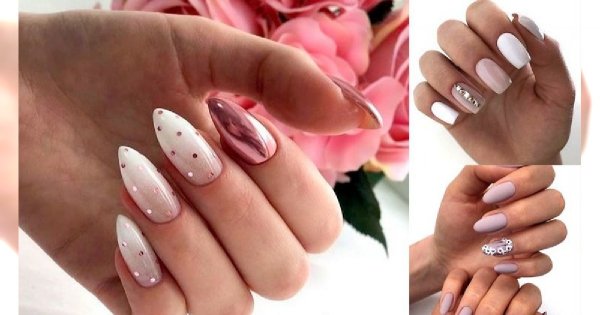 Jasny manicure - 35 stylowych zdobień na sezon wiosna/lato