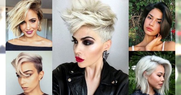 Krótkie i półkrótkie fryzury - galeria stylowych cięć