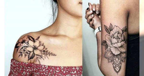 Tatuaże kwiaty - galeria ślicznych wzorów, które Cię urzekną