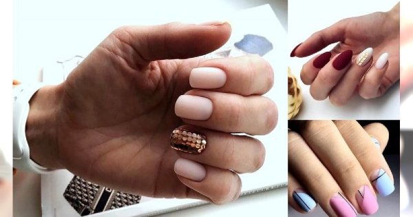 Matowy manicure w 25 odsłonach - galeria stylowych zdobień