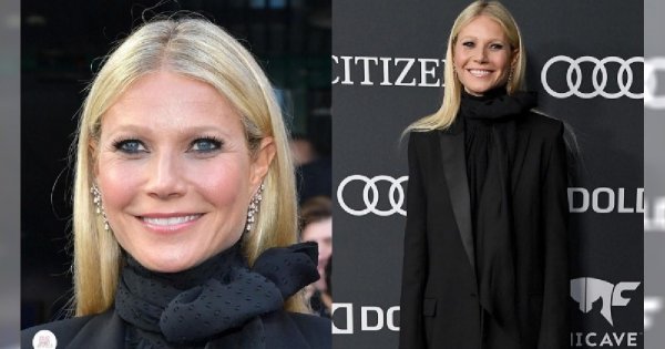 Gwyneth Paltrow na premierze "Avengersów" postawiła na ryzykowną stylizację. Góra elegancka, za to dół... UPS!