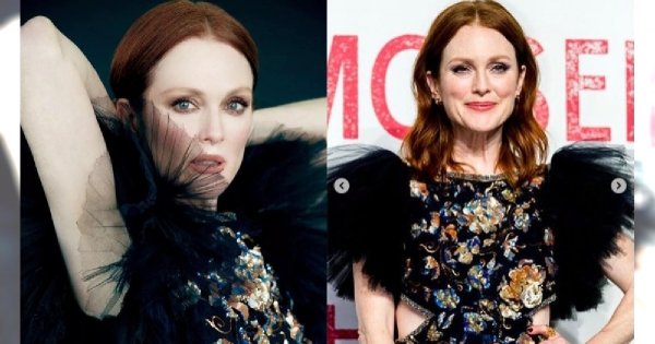 Julianne Moore pojechała do Chin jako ambasadorka marki Chanel. 58-latka nie wygląda na swój wiek, ale ta sukienka... "MASAKRA"
