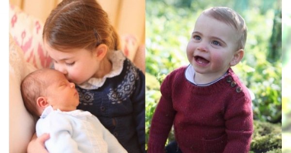 Dziś książę Louis kończy roczek! Z tej okazji mama Kate zrobiła mu urocze zdjęcia!