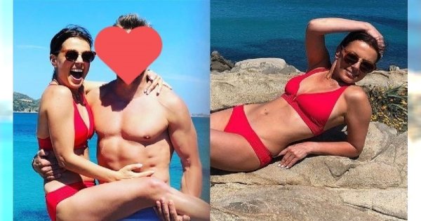 Katarzyna Glinka w bikini na wakacjach ze swoim muskularnym partnerem! WOW, ale CIACHO!