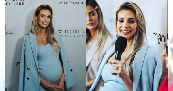 Styl.fm na konferencji prasowej Warsaw Wedding Days i Beauty Days! Izabela Janachowska W ZAAWANSOWANEJ CIĄŻY wygląda przepięknie