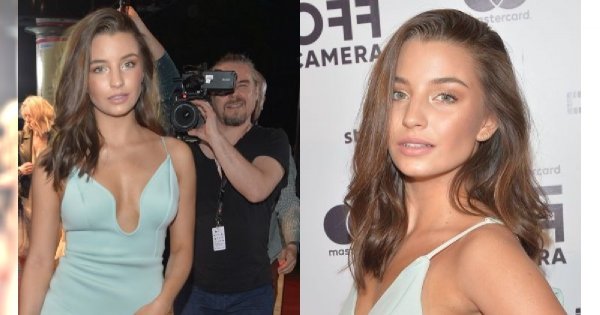 Julia Wieniawa na festiwalu OFF CAMERA. Nic dziwnego, że operatorzy za nią biegli, skoro wyglądała tak