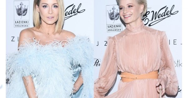 Rozenek i Kożuchowska na jednej imprezie. Obie w anielskich kreacjach i z inaczej ułożonymi włosami. Która wyglądała lepiej?