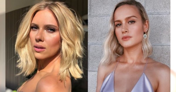 Scarlett Johansson czy Brie Larson? Bohaterki "Avengersów" na fioletowym dywanie biły się na sukienki. Która z nich wygrała?