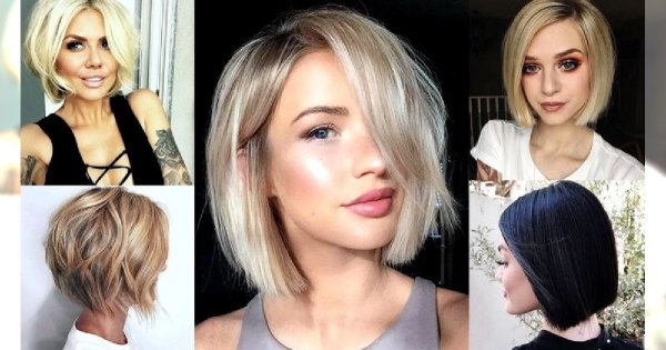 Short bob w nowoczesnych odsłonach - galeria kobiecych fryzur na wiosnę i lato 2019