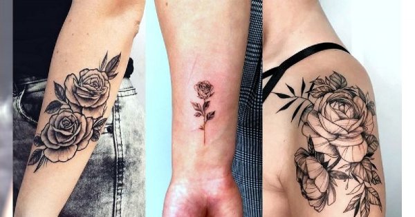 Tatuaż róża - 25 kobiecych i ultraciekawych wzorów