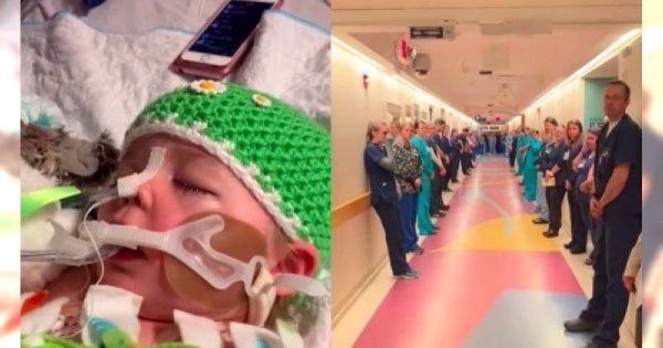 Dla tego dziecka pracownicy szpitala ustawili się w honorowy szpaler. Umierająca dziewczynka uratowała dwoje dzieci i dorosłą kobietę