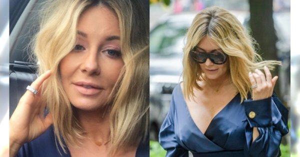 Gosia Rozenek przyszła do śniadaniówki jak na imprezę. Odsłonięty biust wprawił widzów w zakłopotanie... PRZESADZIŁA?