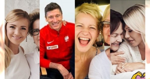 Dzień Matki: Gwiazdy pokazują swoje mamy. Lewandowscy, Majdan, Trybson, Marina i inni (ZDJĘCIA)