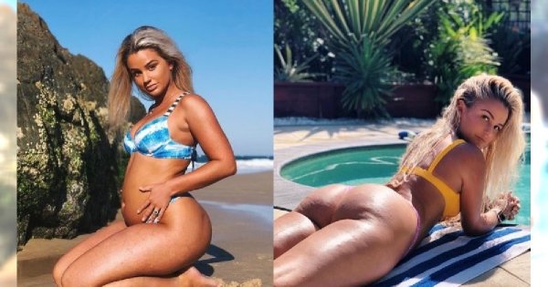 Modelka chwali się, że utyła i ma wzdęcia! "Kochajcie swoje ciała!", zaleca