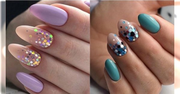 Kolorowy manicure: Confetti Nails - nowy trend w zdobieniu paznokci na wiosnę i lato 2019
