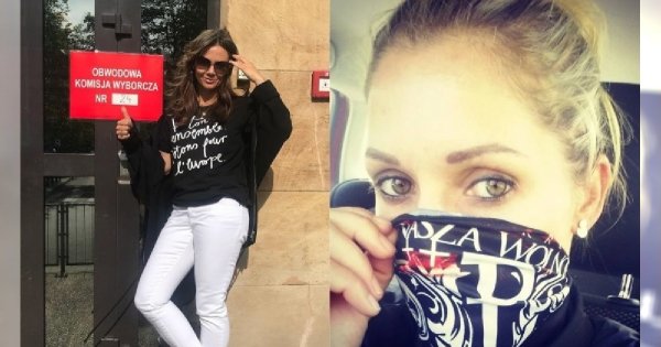 Awantura Rusin i Klepackiej przed lokalem wyborczym. Klepacka nagrała kłótnię (WIDEO)