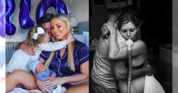 Modelka opublikowała odważne zdjęcia z porodu i wywołała burzę! "Naprawdę musiałaś to robić w pełnym makijażu??!"