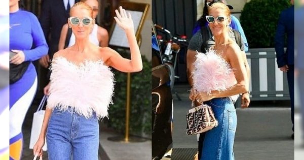 Czy tak teraz będziemy nosić spodnie? Celine Dion w Paryżu zaniepokoiła nas tą stylizacją!