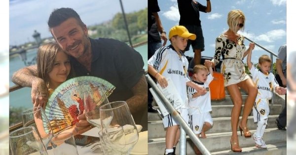 David Beckham świętował z dziećmi Dzień Ojca. Fani: "Z ojcem przynajmniej wyglądają na szczęśliwe, uśmiechnięte i naturalne; z Victorią - nie"