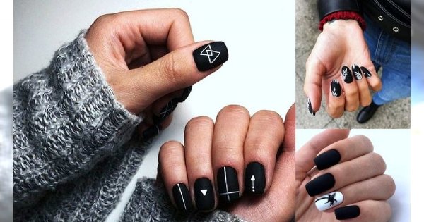 Czarno-biały manicure - 20 nowoczesnych odsłon