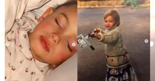 Znana modelka pokazała zdjęcia z dzieciństwa! Zgadnijcie, kto to taki!