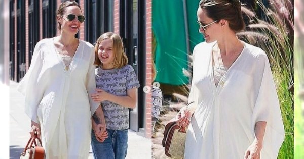 Angelina Jolie "ukrywa wychudzone ciało pod prześcieradłem". Ma cieńsze nadgarstki od swojej 10-letniej córki!