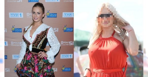Paula "Słowianka Donata" Tumala bez stanika na imprezie. Jej piersi są JESZCZE WIĘKSZE, ale co się stało z twarzą?
