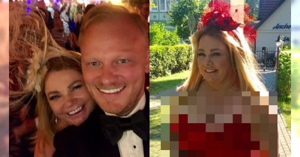 Kasia Niezgoda w sukience weselnej! Biust dosłownie wylewał się z tego gorsetu! Dobry wybór?