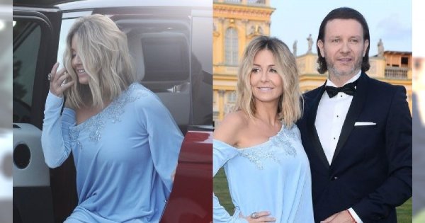 Gosia Rozenek na imprezie Rafaello tym razem nie popisała się kreacją. "Jak koszula nocna" - twierdzą fani.