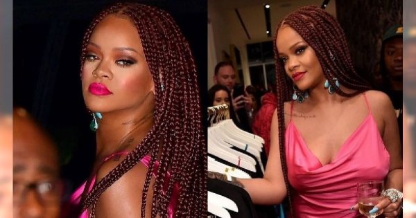 Rihanna na swój pokaz mody przyszła w źle skrojonej sukience! "Brzydka i dodaje kilogramów"!