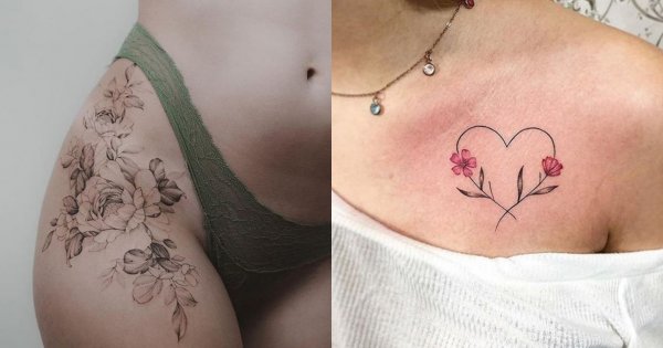 Tatuaże dla kobiet w 30 modnych odsłonach