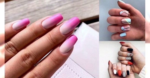 Matowy manicure - 20 niesamowicie stylowych zdobień