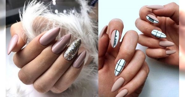 Nude manicure - galeria najlepszych pomysłów z sieci