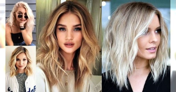 18 modnych cięć dla blondynek o półdługich włosach! [GALERIA]