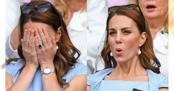 Kate Middleton ostatniego dnia na Wimbledonie: sukienka - piękna, ale to miny księżnej - bezcenne!