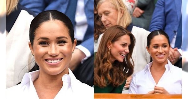 Meghan Markle podjęła wyzwanie! Usiadła na trybunach Wimbledonu, obok księżnej Kate. Która z nich wyglądała lepiej?